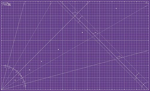 Elan Cutting Mat 36x60 Pink & Purple, Extra Large Self Healing Cutting Mat 36 x 60 Inch, 5-Ply Craft Board Pink, Hobby Board for Sewing and Quilting