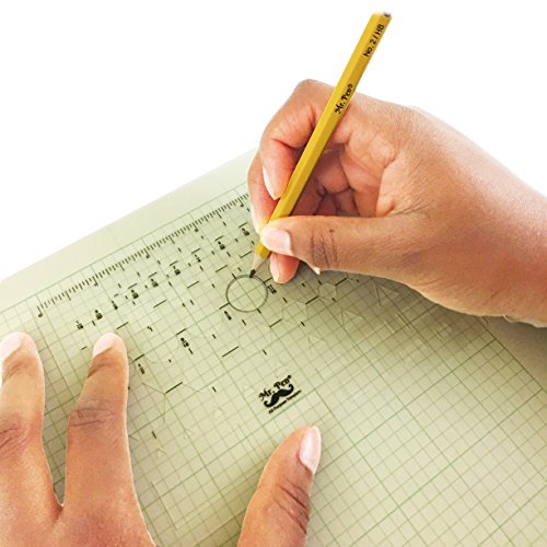 Mr. Pen French Curve and Template Ruler Set, 6 Pieces - style: 6 pcs