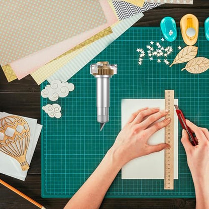 Knife Blade and Drive Housing, for Cricut Maker 3/4 or Maker Is An Essential Accessory Tool. Ideal for Cutting Wood, Mat Board, Chipboard, Leather, More, It Excels At Creating Models, Leather Goods