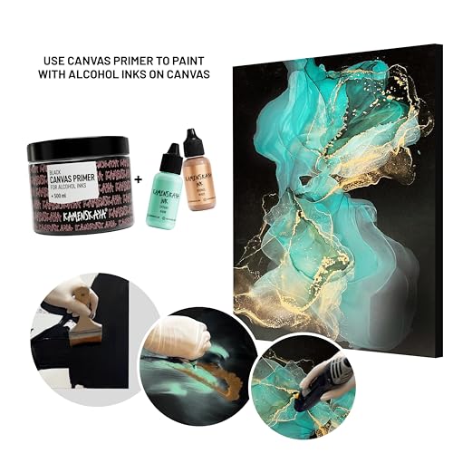 Alcohol Ink Set - 34 Color Variations - Set #29-4 Alcohol Inks x 0.51 fl oz (15 ml) | Highly Pigmented Pastel Colors, Lightfast, Opaque and Matte – For Painting and Epoxy Resin – Made in the EU - color: 29, style: Pastel inks
