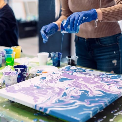 U.S. Art Supply Professional Gloss Pouring Medium 16oz (Pint) - Improves Paint Flow & Cell Effects Creator, Viscosity Adjuster for Art Acrylic Painting - size: 16 Fl Oz (Pack of 1)