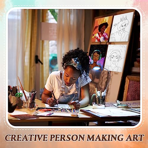 Sherr 10 Pcs Pre Drawn Canvas for Painting,Classic Afro Queen,8 X 10 Inch | Preprinted Stretched Cotton Canvas for Adults, Pre Drawn Painting Outlines for Couple Date Night, Sip and Paint Party Favor - style: Classic Afro Queen