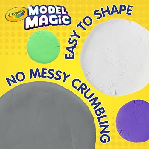 Crayola Model Magic in Gray, Modeling Clay Alternative, 4oz - color: Multicolored