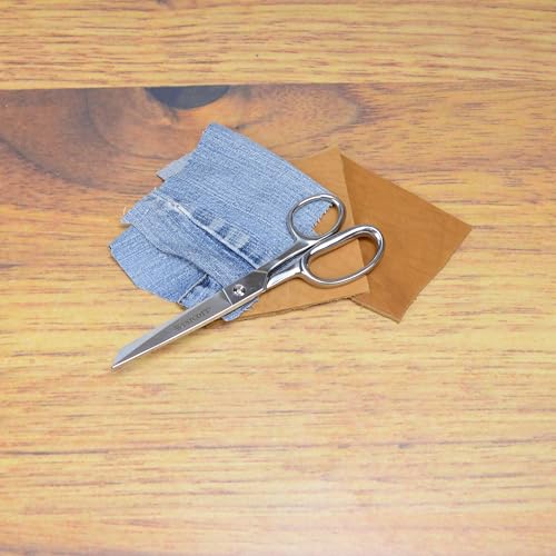 Westcott 8in Forged Classic Fabric and Paper Scissors, Heavy Duty, Knife-Edge for Sewing, Tailoring, General Arts and Crafts, Office - size: 8-Inch Straight