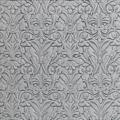Baroque Flowers Clay Texture Roller 2" for Polymer Clay - color: Baroque Flowers Roller, size: 2 inch