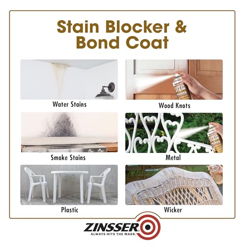 16 oz Zinsser 03609 White Zinsser, Cover-Stain Oil-Based Stain Blocker