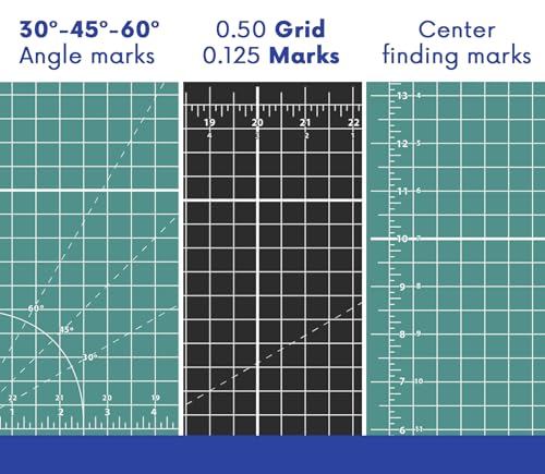 PK00013 Model GBM4080 Series 40" x 80" Professional Cutting Mat; Double-Sided Green/Black; Self-Healing; For Graphic Arts, Hobbies, Sewing, Scrapbooking, and other Cutting Projects - size: 80"L x 40"W