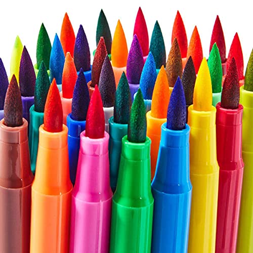 KINGART Watercolor Brush Markers, 36 Piece, Multicolor, 410-36 - style: Set of 36