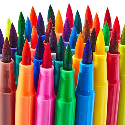 KINGART Watercolor Brush Markers, 36 Piece, Multicolor, 410-36 - style: Set of 36