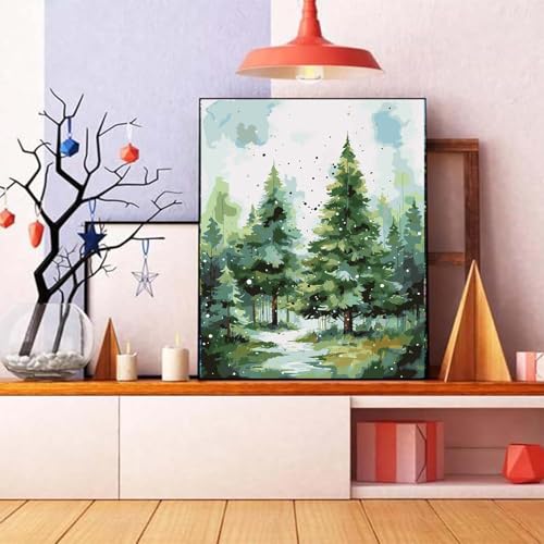 niurenmaoyi Landscape Paint by Numbers Kit for Adult Beginner,16X20in - color: Adults' Paint-By-Number Kits-0521-06