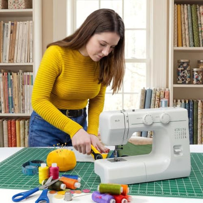 THMINS Self-Healing Sewing Mat, 9"12", Green Cutting Mat,A4 | 5-Ply, Double-Sided, Rotating Cutting Mat, Precision Sewing, Fabric Cutting, Crafts and Scrapbooking - size: 9"×12"
