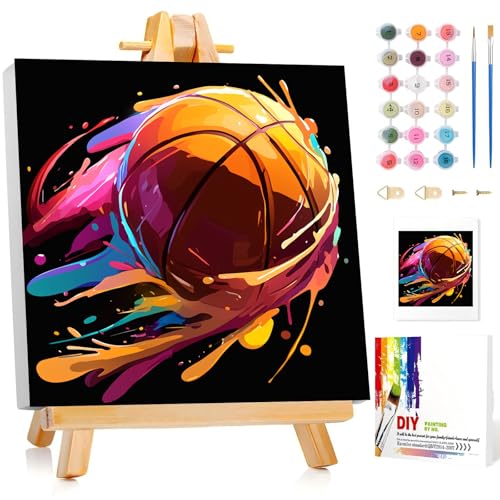 Paint by Numbers Kit for Adults Beginners & Kids Ages 8-12 with Frame - color: style-7