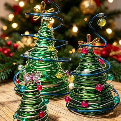 9 Gauge Aluminum Craft Wire, 52.5FT Bendable Armature Wire for Sculpting, Jewelry Making, DIY Crafting, Doll Making, Modelling, Bonsai Training(Grass Green) - color: Grass Green