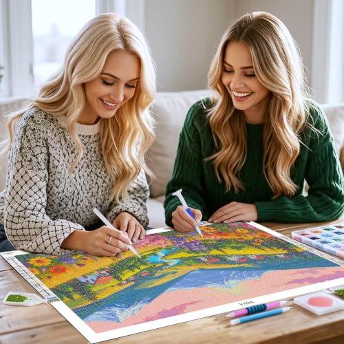 YOYA Large Diamond Art Kits for Adults, Landscape 5D Diamond Painting - color: Landscape 508