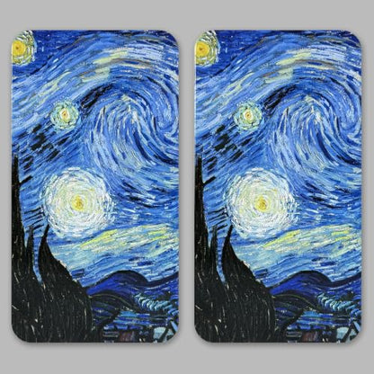qianshan 40Pcs Empty Half Pans Watercolor Tin Palette with Magnetic Stripe | Travel Tin Palette Case,Portable Artist Paints Half Pan Kits,DIY Watercolor Oils Acrylics Painting Drawing Starry Night - color: Starrynight