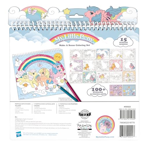 Fashion Angels My Little Pony Pretty Pony Make a Scene Portfolio - color: My Little Pony