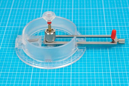 NT Cutter Circle Cutter, 3/4" to 6-3/4" Diameter (iC-1500P) | Leaves no pin trace, 1 Circle Cutter