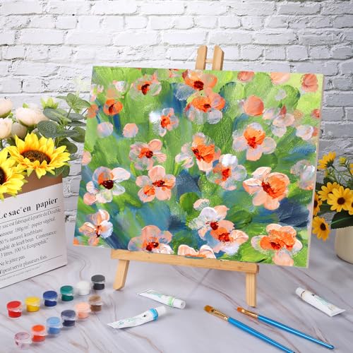 Aodaer 8 Pack Wood Panels 11 x 14 Inch Wooden Panels Canvas Unfinished Craft Wood Boards Panels for Art Crafts Acrylic and Oil Painting Pouring DIY Projects - size: 11 x 14 Inch