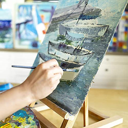 GOTIDEAL Canvases for Painting, 12x12 inch of 12 Pack, 100% Cotton - size: 12"x12"