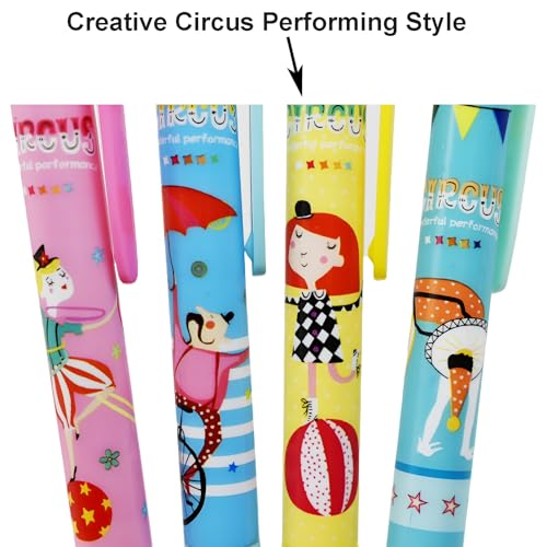 Maydahui 12 PCS Circus Carnival Mechanical Pencil with Sharpener/Refills