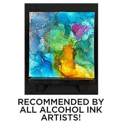 Nara Alcohol Ink Paper | 10 Sheets of 14" x 22" | 330 Microns/250 GSM | Medium+ | Stain-Free - color: White_Rectangle_Paper Sheets_03