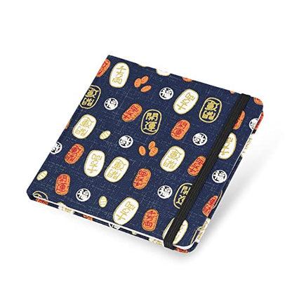 Mifuner Square 5x5 Bleedproof Marker Paper Pad, 110 gsm Alcohol Ink Bristol Paper Sketchbook, Handmade Journal Hardbound 88 Sheets(176 Pages) Markers Ink Mediums Art Sketch Book Lucky Coins - color: S-God's Blessing