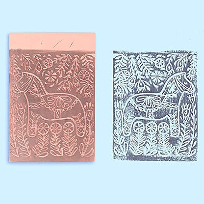 SGHUO 20 Pcs 4" x 6" Pink Rubber Carving Blocks Linoleum Block Stamp Making Kit for Printmaking, Stamp Soft Rubber Crafts, Soft and Easy to Carve