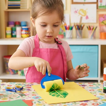 Garneck 8Pcs Sponge Painting Rollers for Kids: Paint Brushes Foam Stampers for Art Graffiti Washable Finger Painting Tools for Toddlers DIY Creative Art Supplies for Classroom Early Education Draw