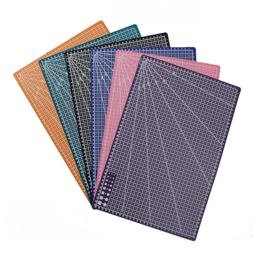 New A3 Double Side Craft Cutting Mat Cutting Board Sewing Pad Artist Carving Tools Handmade Crafts DIY Props (Purple) - color: Purple