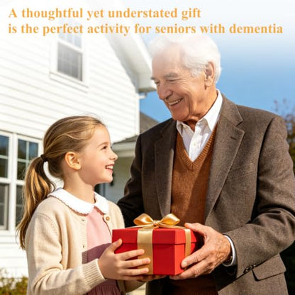 24Pcs Dementia Products for Elderly Reusable Water Painting Set for Seniors - color: Traffic