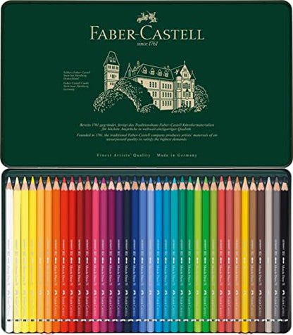 Faber-Castel FC117536 Albrecht Durer Artist Watercolor Pencils In A Metal Tin (36 Pack), Assorted