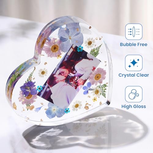 LET'S RESIN Resin Epoxy Kit, 1.5 Gallon Bubble Free & Crystal Clear Epoxy | Resin Art Supplies with Measuring Cups,Stir Stick,Gloves,Resin and Hardener for Mold Casting,Jewelry,Craft - size: 1.5gallon