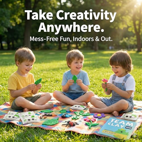 32-Pack Air Dry Foam Clay 16 Colors for School Supplies - color: 16 Colors