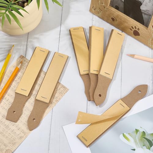 GORGECRAFT 6Pcs 2 Styles Sketch Sandpaper Pointed Flat Pencil Sharpener Sandpaper 10x2.5cm Artist Sanding Blocks Pastel Sticks Sharpener Board Professional Drawing Tool for Adults Sketching Hobbyist - style: Pointed& Flat-12 Sheets Paper