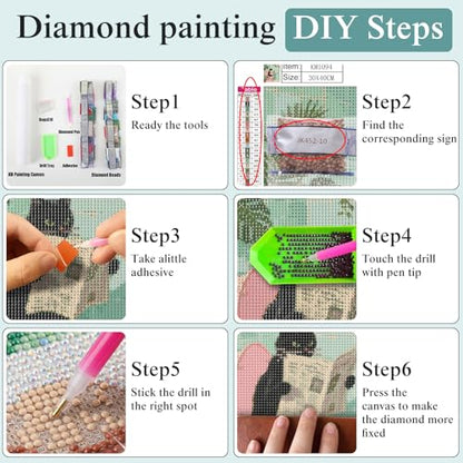 5D Diamond Art Kits for Adults, Black Cat Bathroom Diamond Painting - color: KM1094-1