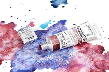 Schmincke - HORADAM® AQUARELL, Super Granulation, 14 935 001 Shire Grey, 5 ml tube, very strong granulating colors, finest, super granulating watercolors - color: 935 shire grey