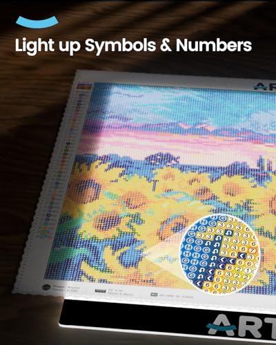 ARTDOT A3 LED Light Pad for Diamond Art Kits for Adults - size: A3