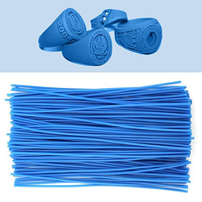 Casting Wax Lines, 2mm Round Wax Wire Jewelry Design Wax Carving Wax Modeling Making Ring Tool for DIY Craft Ring Making - size: 2mm