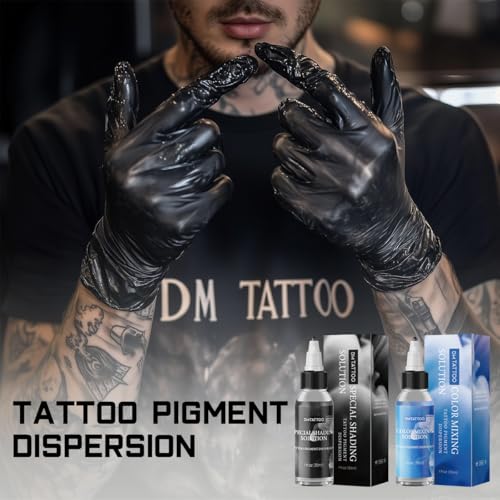 Color Mixing Solution, Premium Shading Solution Tattoo for Artists, Purest Hospital-Grade Water for Soothing Quality and Visible Smoothness