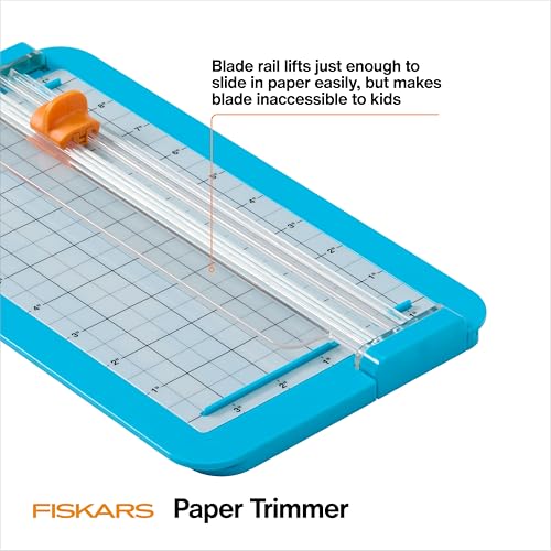 Fiskars 7" x 11.5" Kids Junior Paper Trimmer for Crafts & School Projects - style: Jr Paper Trimmer