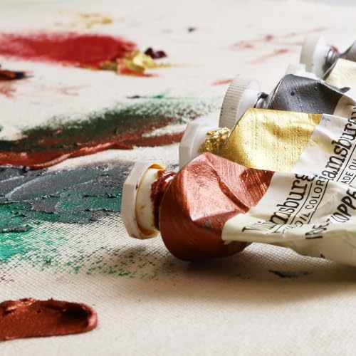 Williamsburg Artist Oil Colors by GOLDEN, Selected Iridescents Set