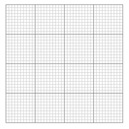 10Pcs 20x20CM Diamond Painting Canvas with Glue, Round/Square Blank Grid Canvas Empty for Customized Projects - color: Square Canvas, size: 20x20CM-10PCS