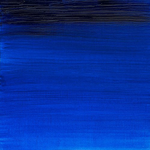 Winsor & Newton Artisan Water Mixable Oil Paint, 37ml, French Ultramarine | Clean with water; no solvents needed. Color depth, lightfastness, opacity/transparency are the same as traditional oils. - color: French Ultramarine, style: 1.25-oz