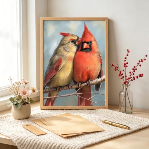 Diamond Painting Kits for Adults Beginners,5D Bird Diamond Art Kits - color: KM1163-1