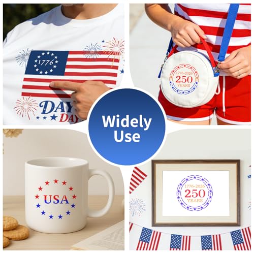 12 PCS Independence Day Stencils for Painting - Reusable USA Flag Patriotic Painting Templates, Red White and Blue Party Supplies for 4th of July Memorial Day Painting Stencil for DIY Decoration - style: 12 PCS Independence Star