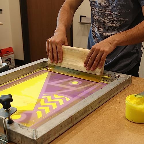 Aluminum Screen Printing Frame 20x24-137 Count White Mesh Silk Screen - size: 137 Count - 20x24