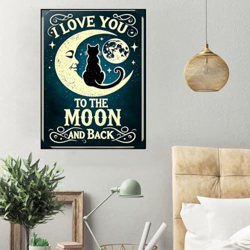 HHMATITS Cat Diamond Art Kits for Adults 12x16In - color: Cat-2