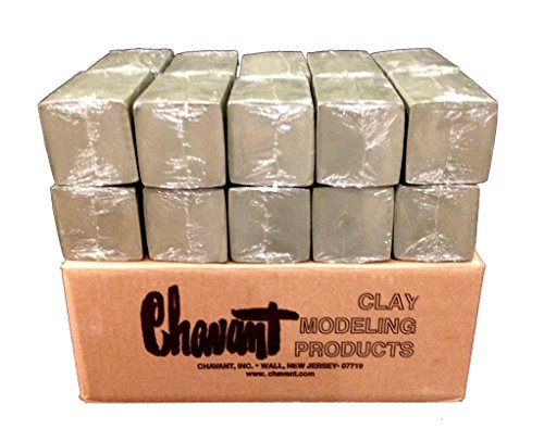 Chavant NSP Medium Green 40 lb. Case of Clay for Sculpting