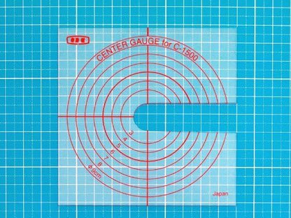 NT Cutter Circle Cutter, 3/4" to 6-3/4" Diameter (iC-1500P) | Leaves no pin trace, 1 Circle Cutter