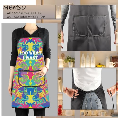 MBMSO Painting Artist Apron with Pockets Artist Painter Gifts Art Lover Gift for Art Teacher Student Painter Apron Waterproof - color: Love Art Apron-5